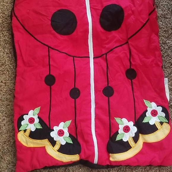 Ladybug sleeping bag - Picture 2 of 3